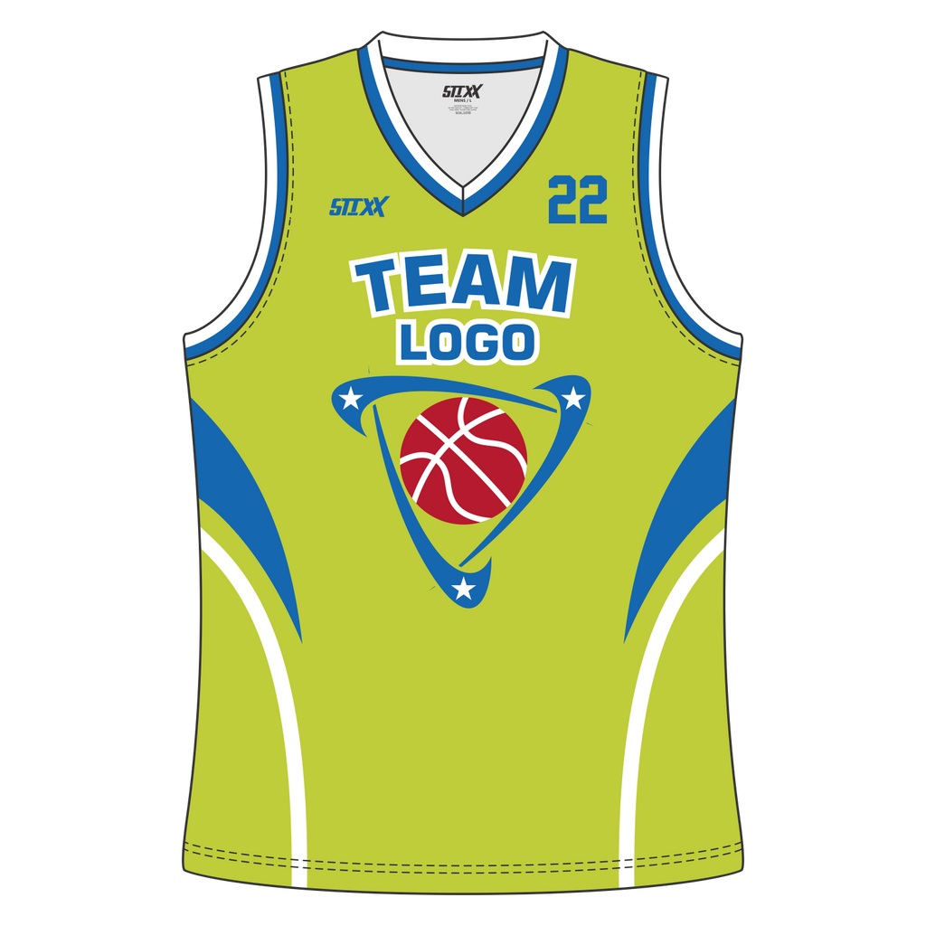CUSTOM V-NECK BASKETBALL JERSEYS
