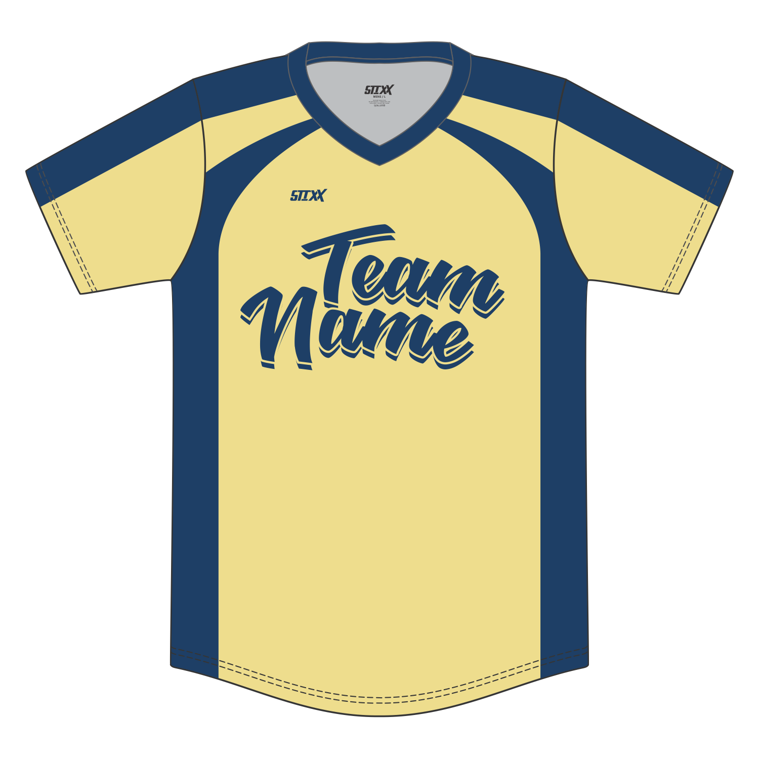 Custom V-Neck Baseball Jersey