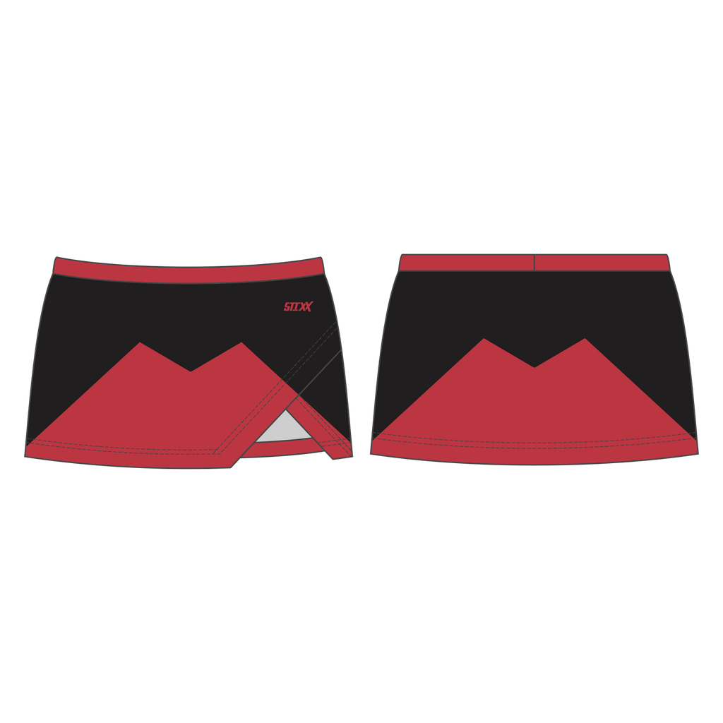 Custom Crossover Vent Cheerleading Skorts