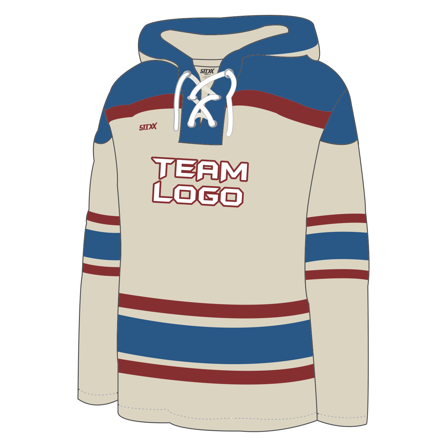 Custom Team ICE Hockey Hoodie
