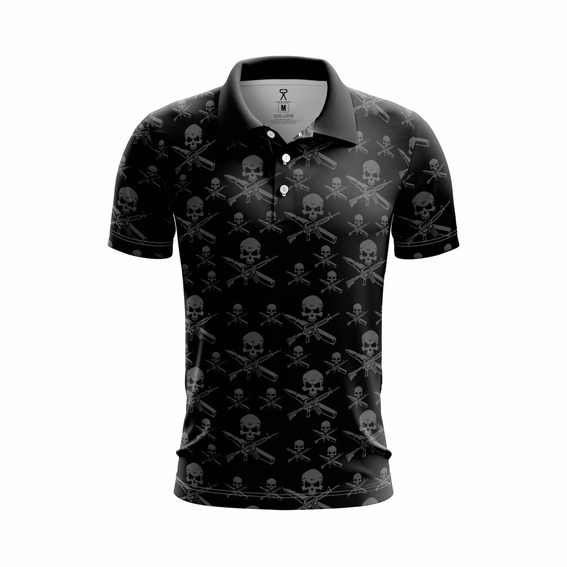 BKL SKULL GOLF POLO