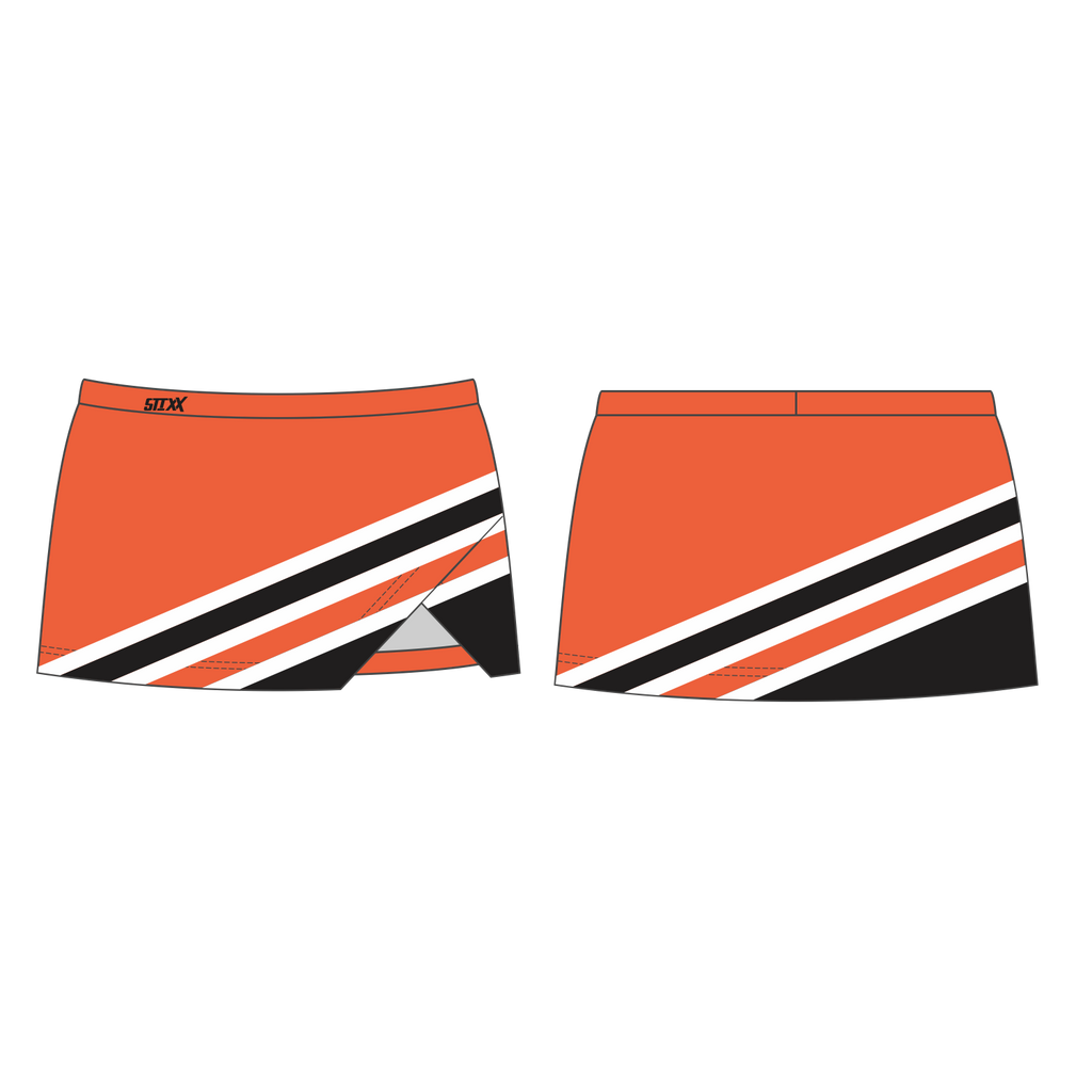 Custom Crossover Vent Cheerleading Skorts