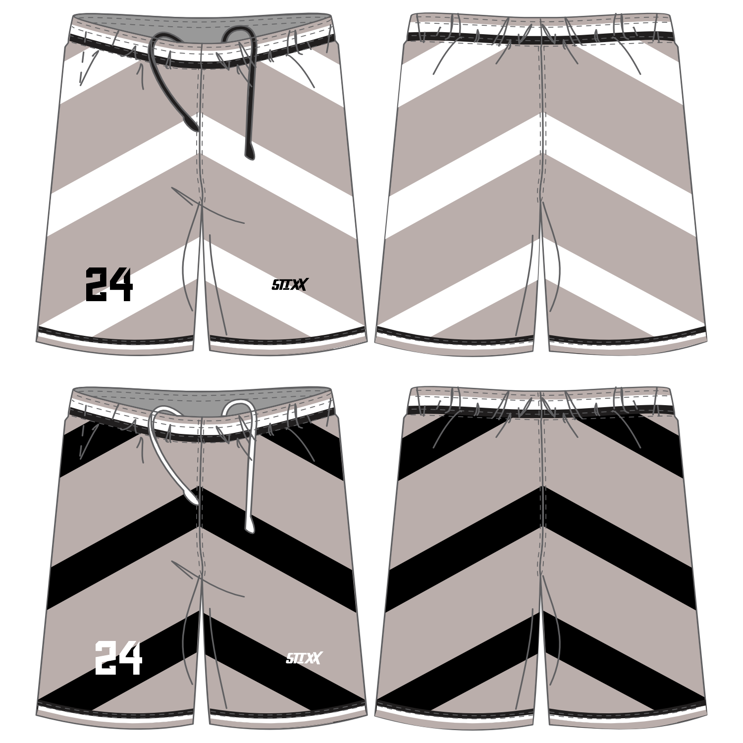 CUSTOM REVERSIBLE BASKETBALL SHORTS