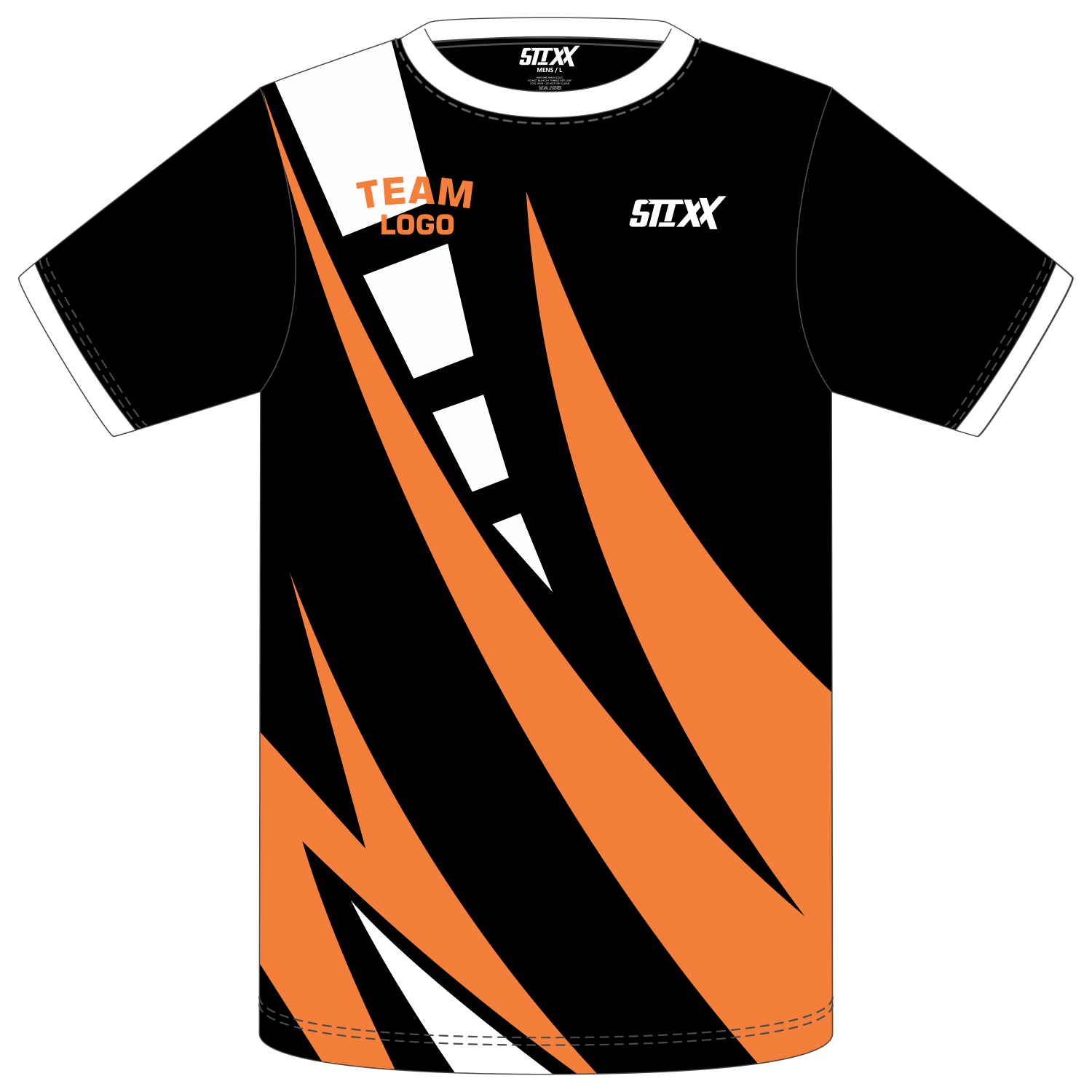 Custom Short‑Sleeve Crew Neck T‑Shirts