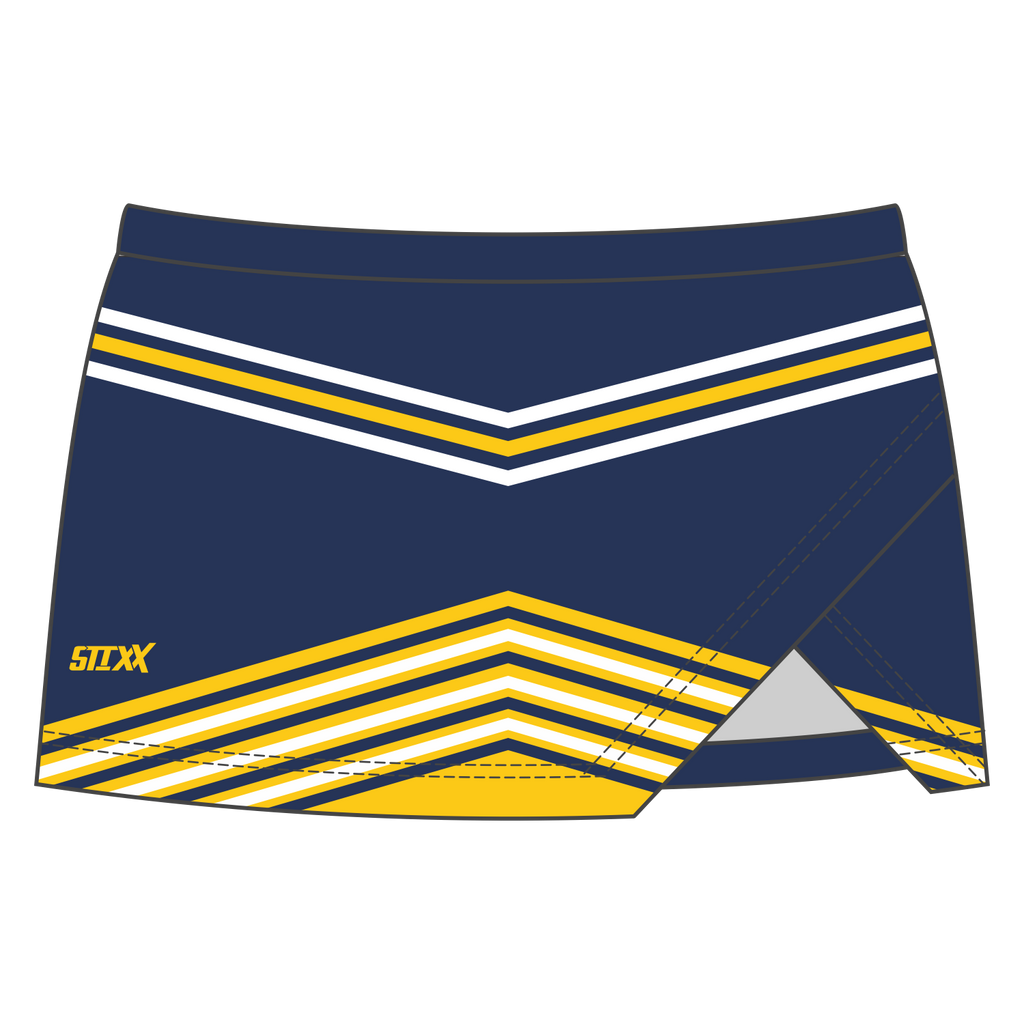 Custom Crossover Vent Cheerleading Skorts