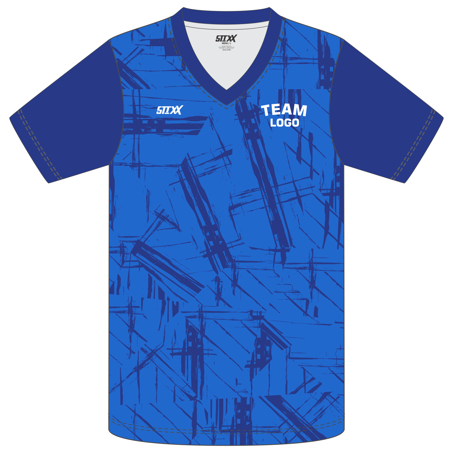Custom Short‑Sleeve V‑Neck T‑Shirts