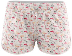 WHITE SWIM TRUNK WOMENS