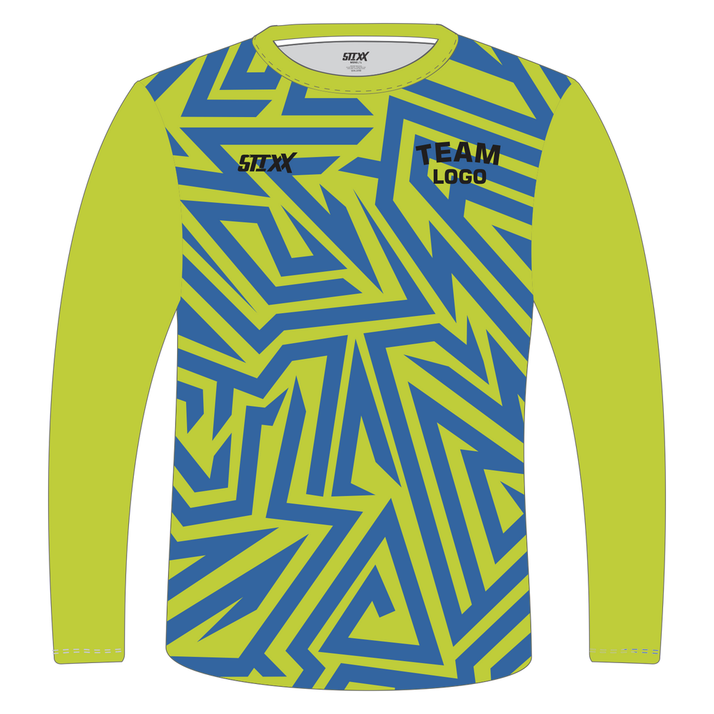 Custom Long‑Sleeve Crew Neck T‑Shirts