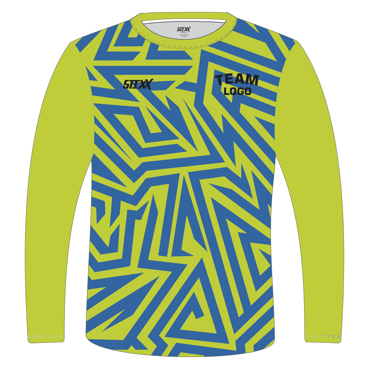 Custom Long‑Sleeve Crew Neck T‑Shirts