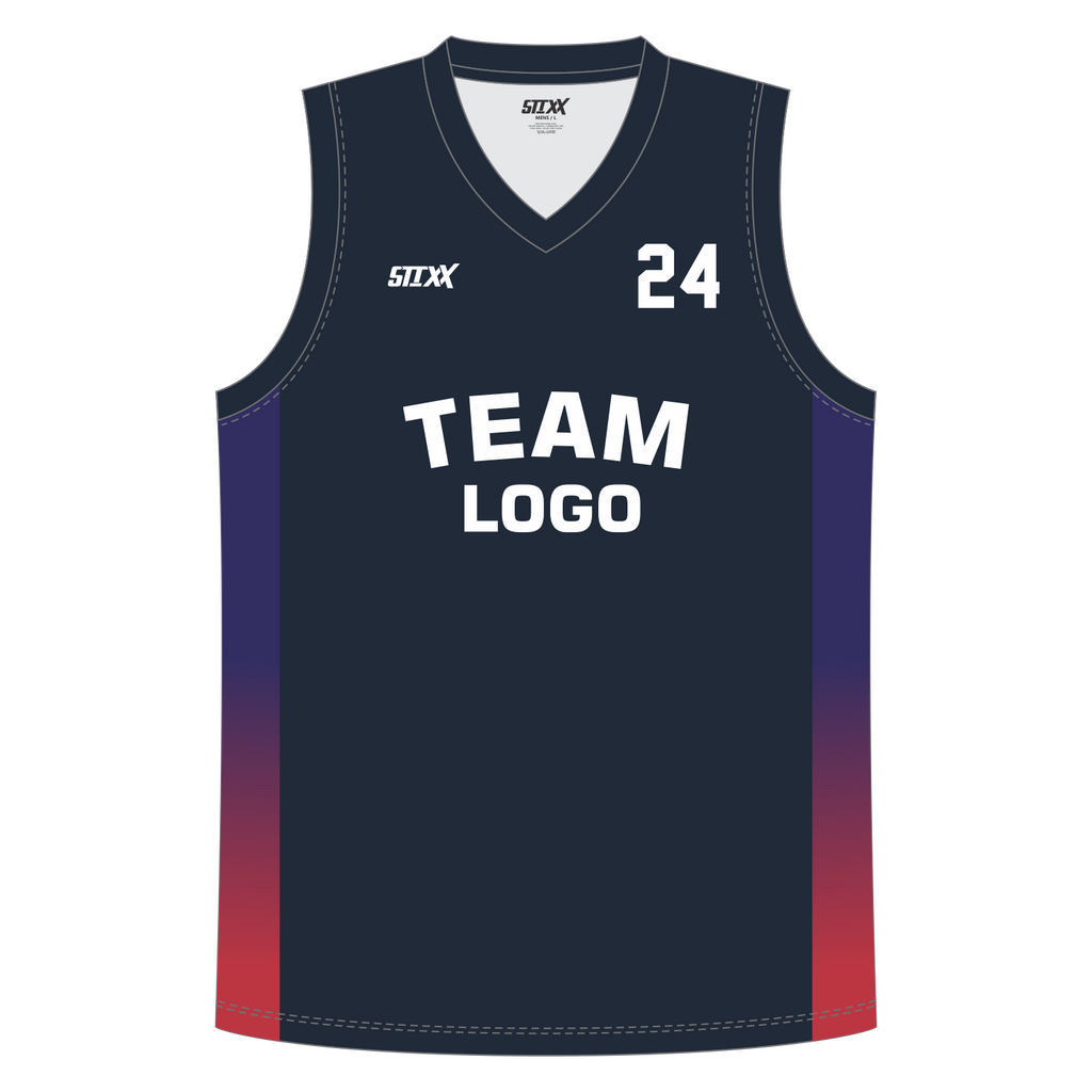 CUSTOM V-NECK BASKETBALL JERSEYS