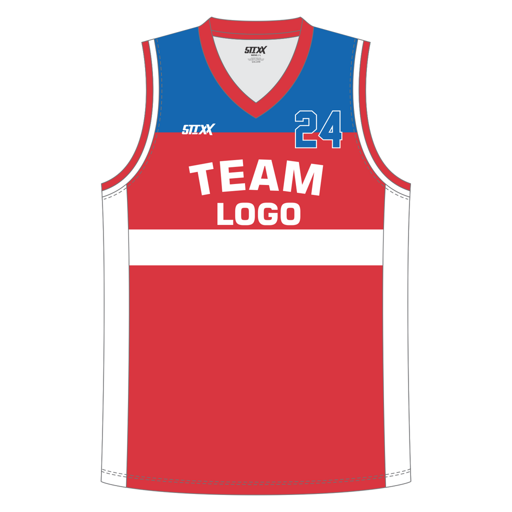 CUSTOM V-NECK BASKETBALL JERSEYS