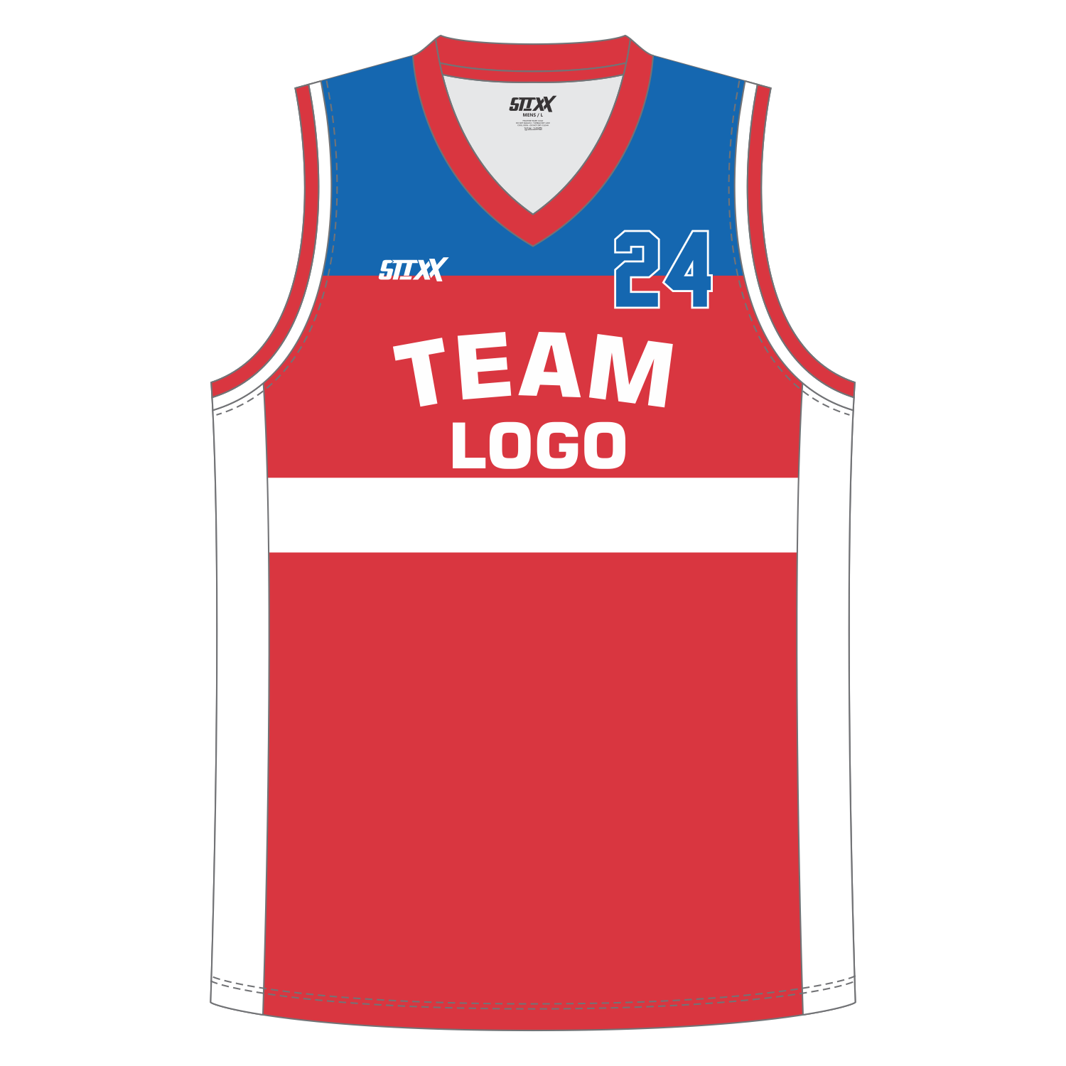 CUSTOM V-NECK BASKETBALL JERSEYS