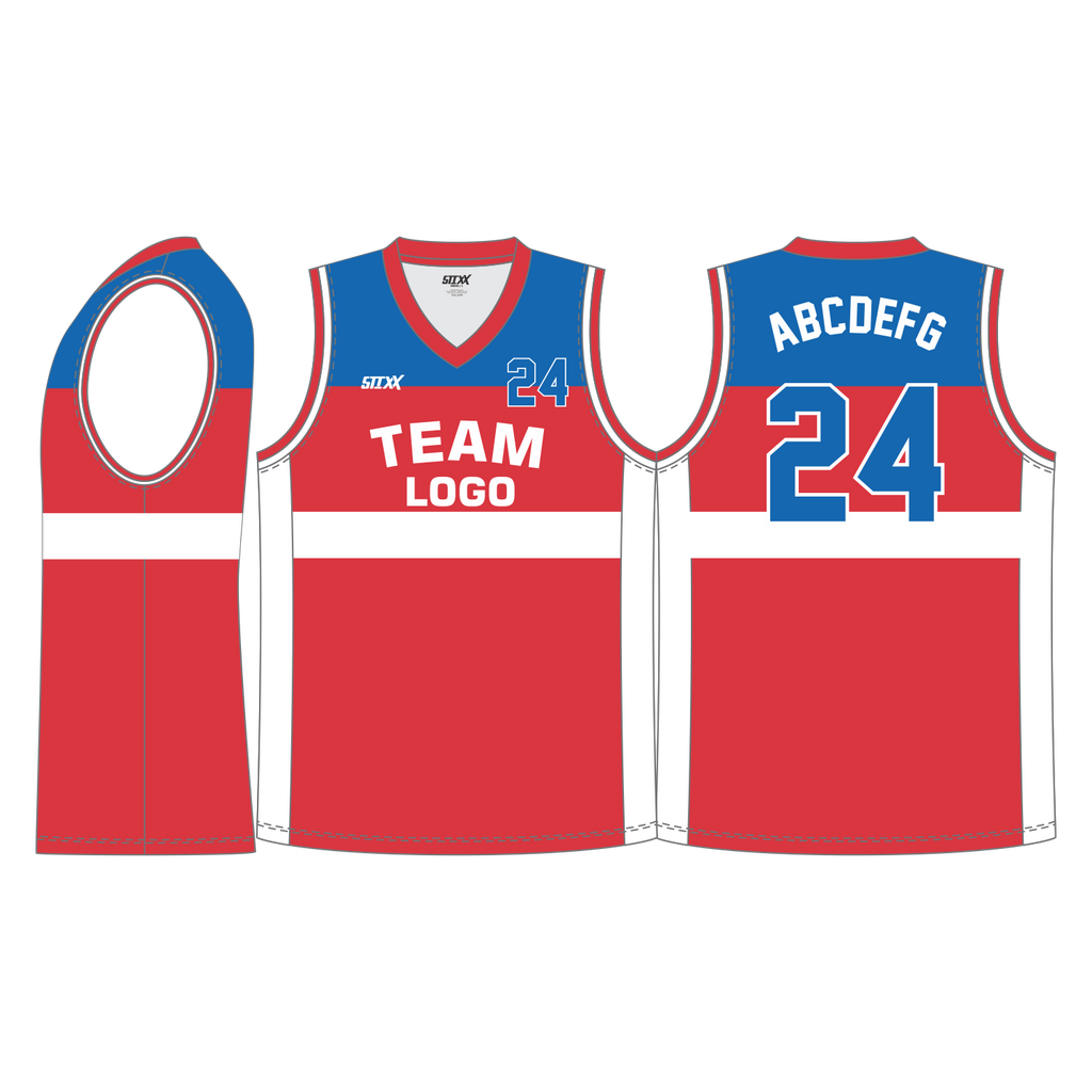 CUSTOM V-NECK BASKETBALL JERSEYS