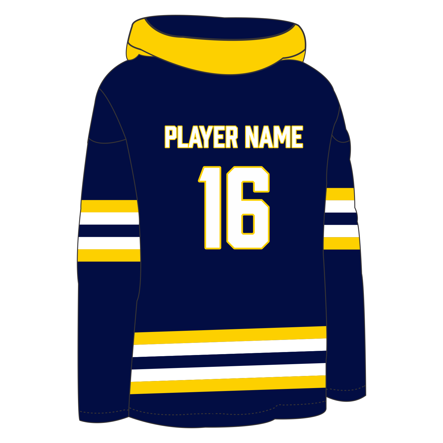 Custom Team ICE Hockey Hoodie