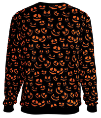 Halloween Smiling Sweat Shirt