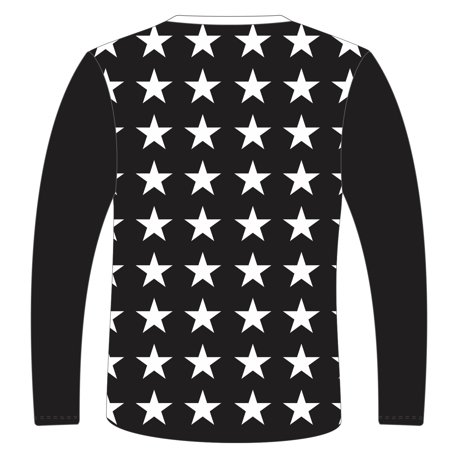 CUSTOM LONG SLEEVE SHOOTING SHIRTS (ROUND NECK)
