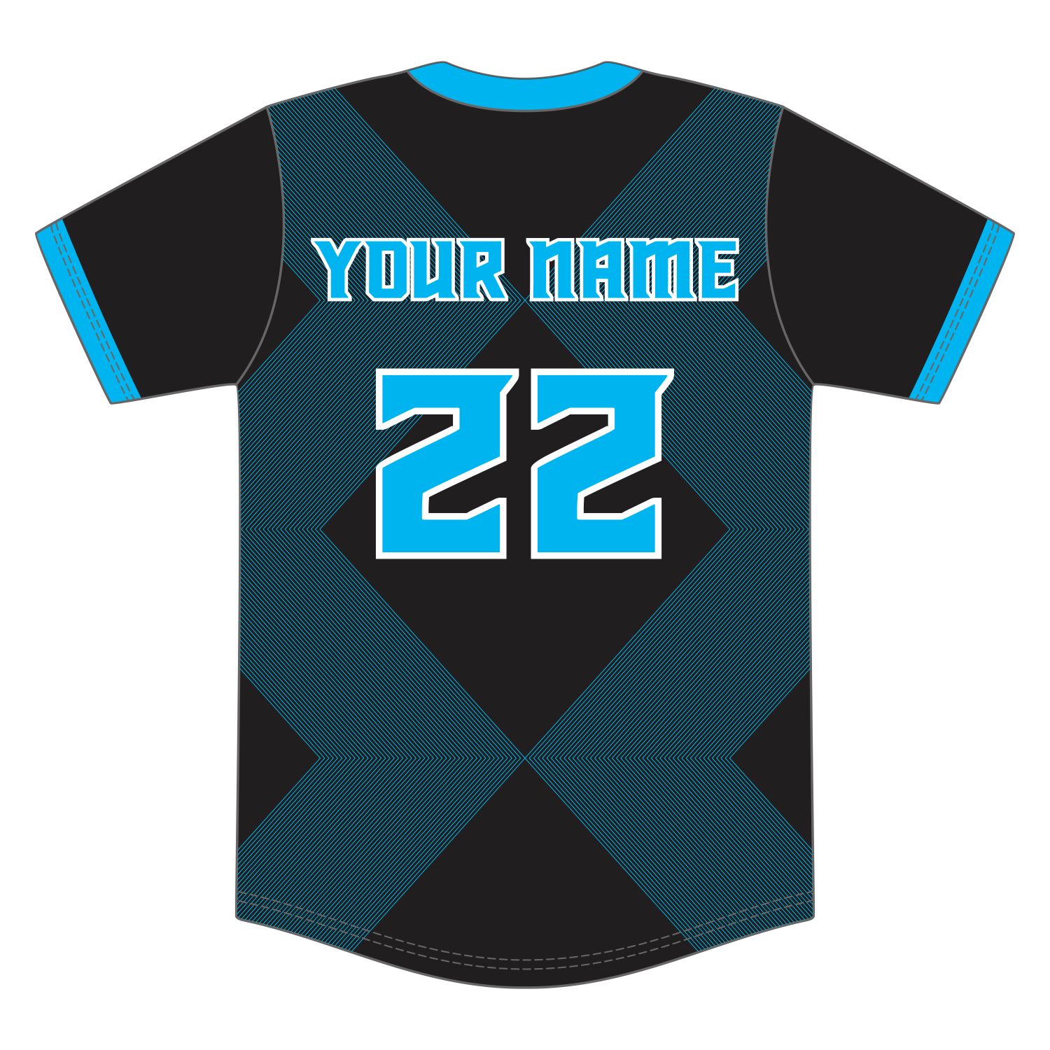 Custom 2-Button Baseball Jerseys