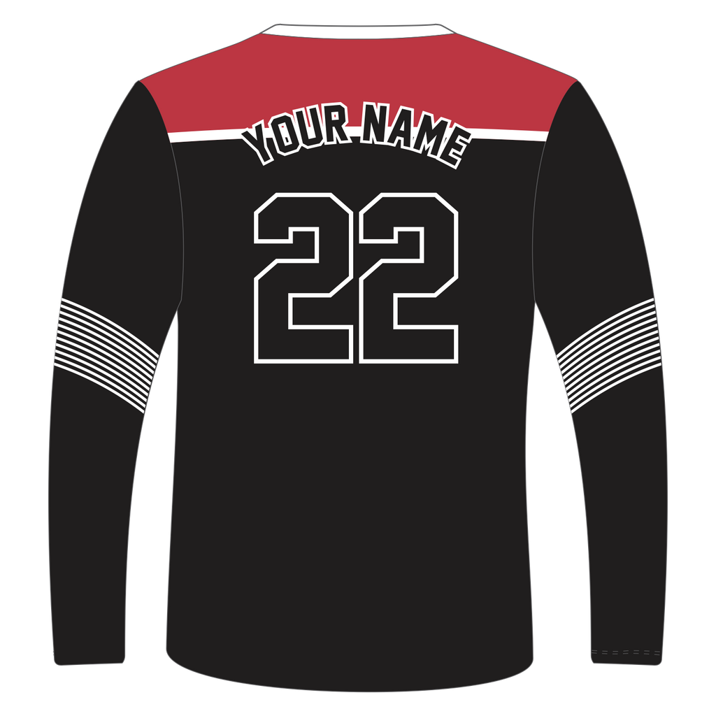 Custom Long‑Sleeve Crew Neck T‑Shirts
