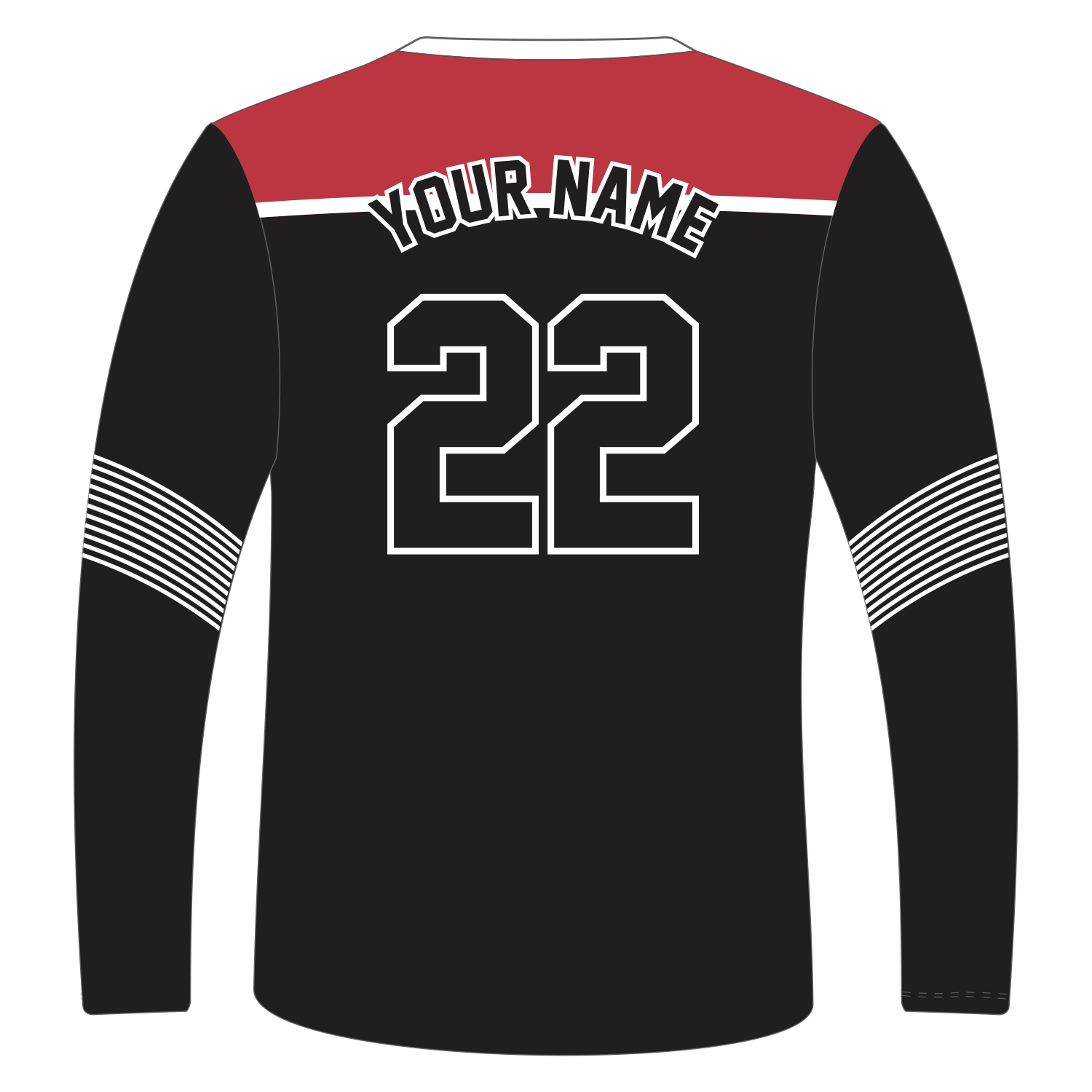Custom Long‑Sleeve Crew Neck T‑Shirts