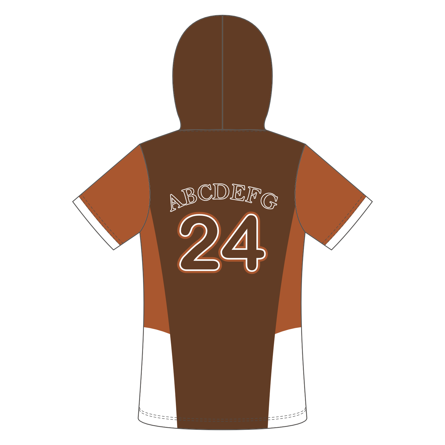 CUSTOM SHORT SLEEVE HOODIE SHOOTING SHIRTS