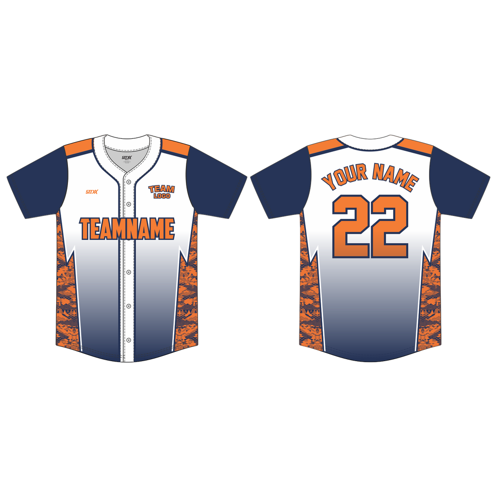 Custom Button-Down Baseball Jerseys
