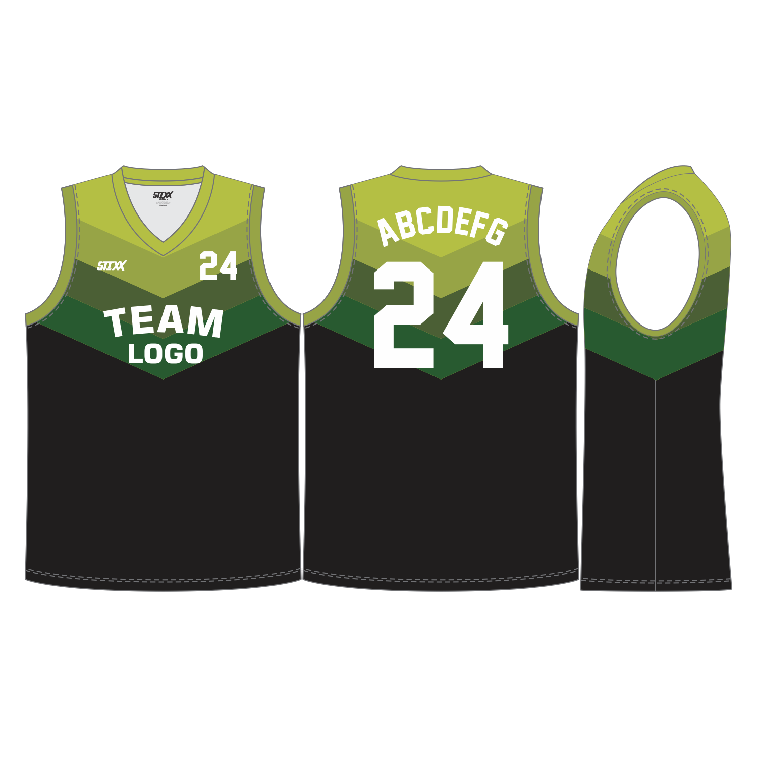 CUSTOM V-NECK BASKETBALL JERSEYS