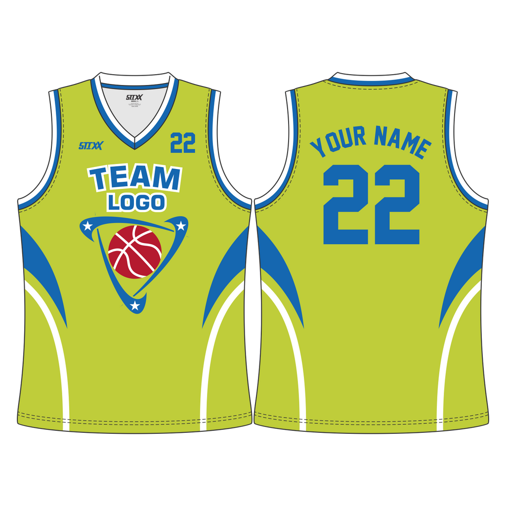 CUSTOM V-NECK BASKETBALL JERSEYS