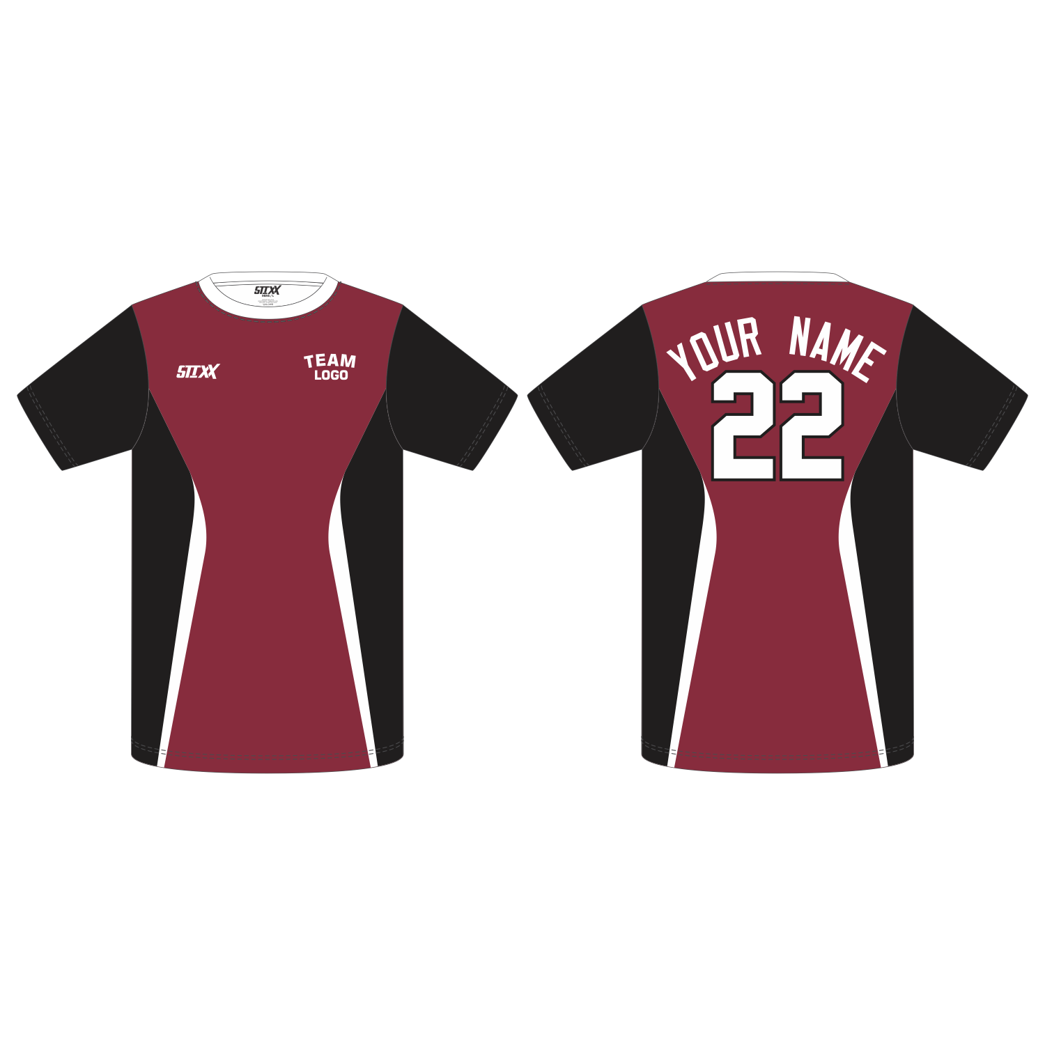Custom Short‑Sleeve Crew Neck T‑Shirts