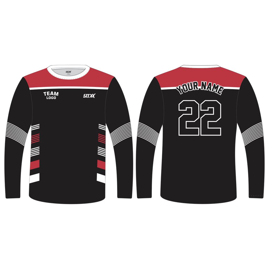 Custom Long‑Sleeve Crew Neck T‑Shirts