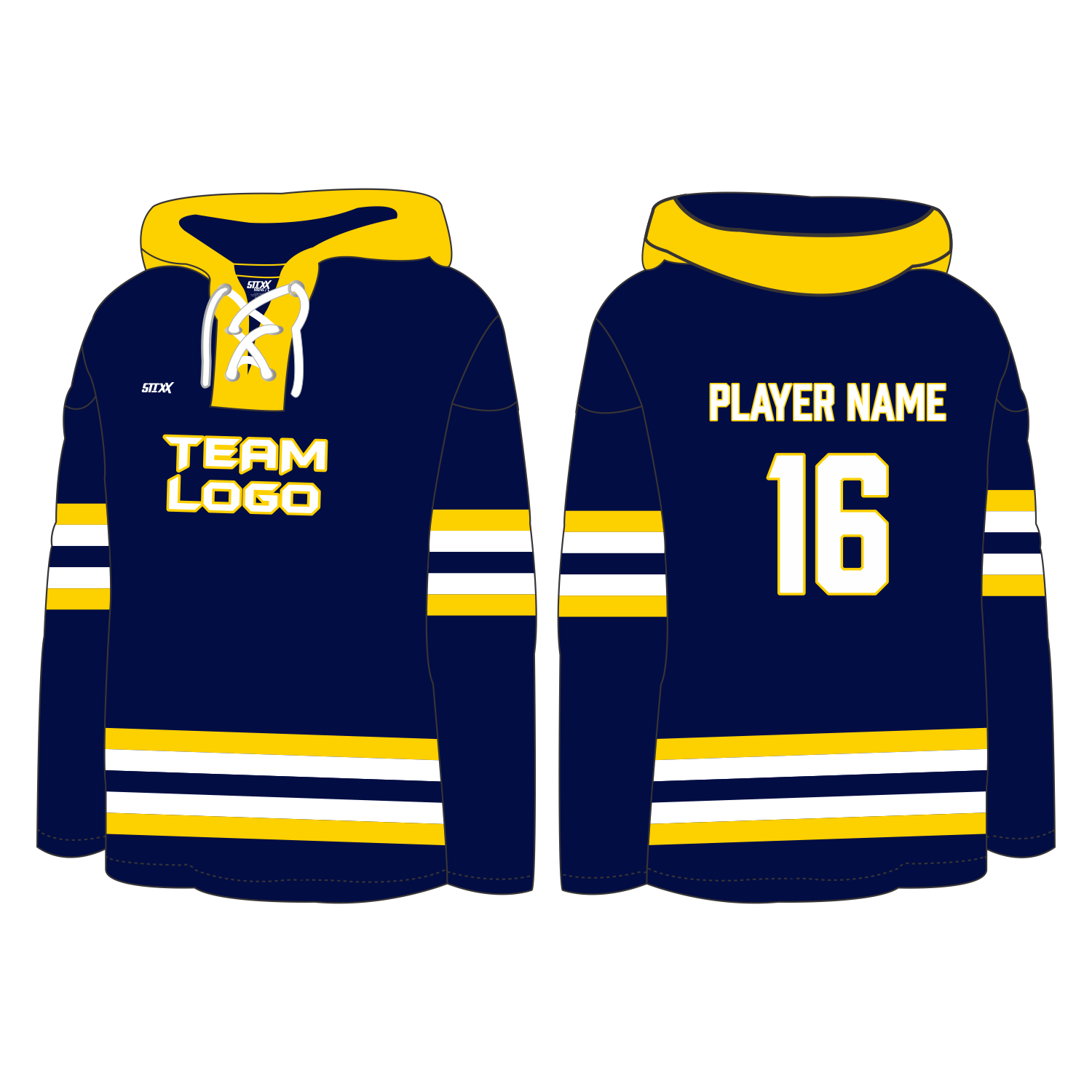Custom Team ICE Hockey Hoodie