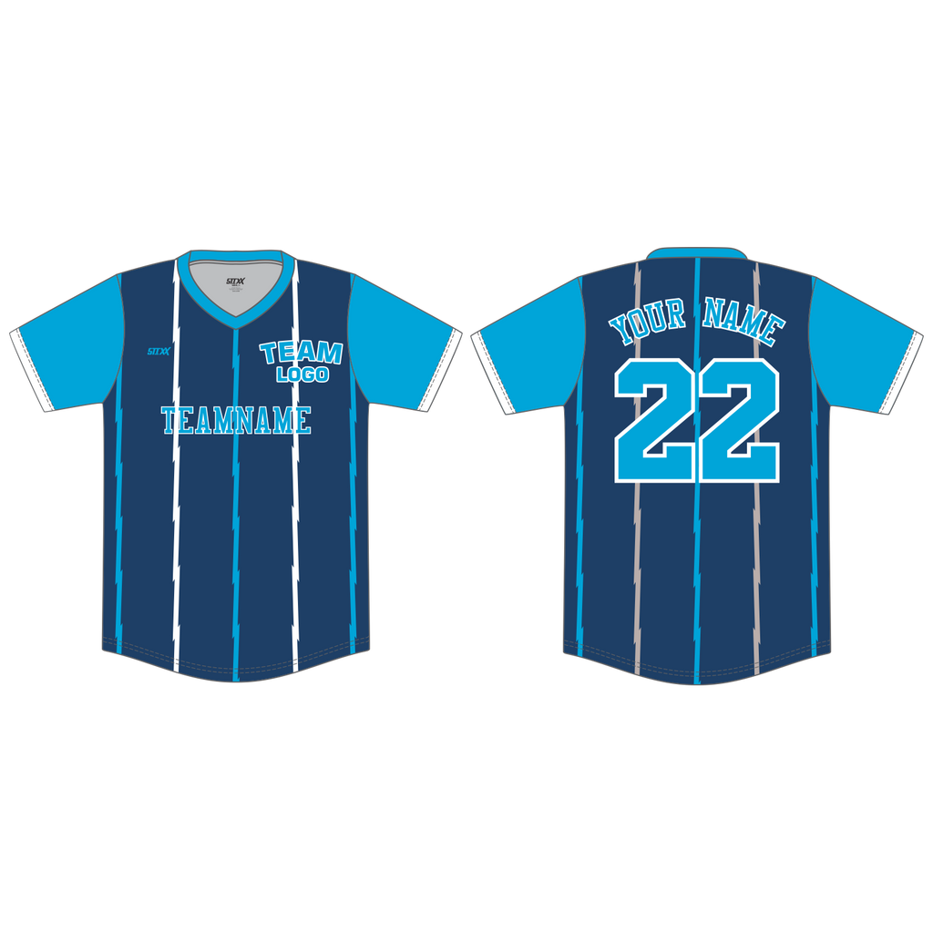 Custom V-Neck Baseball Jersey
