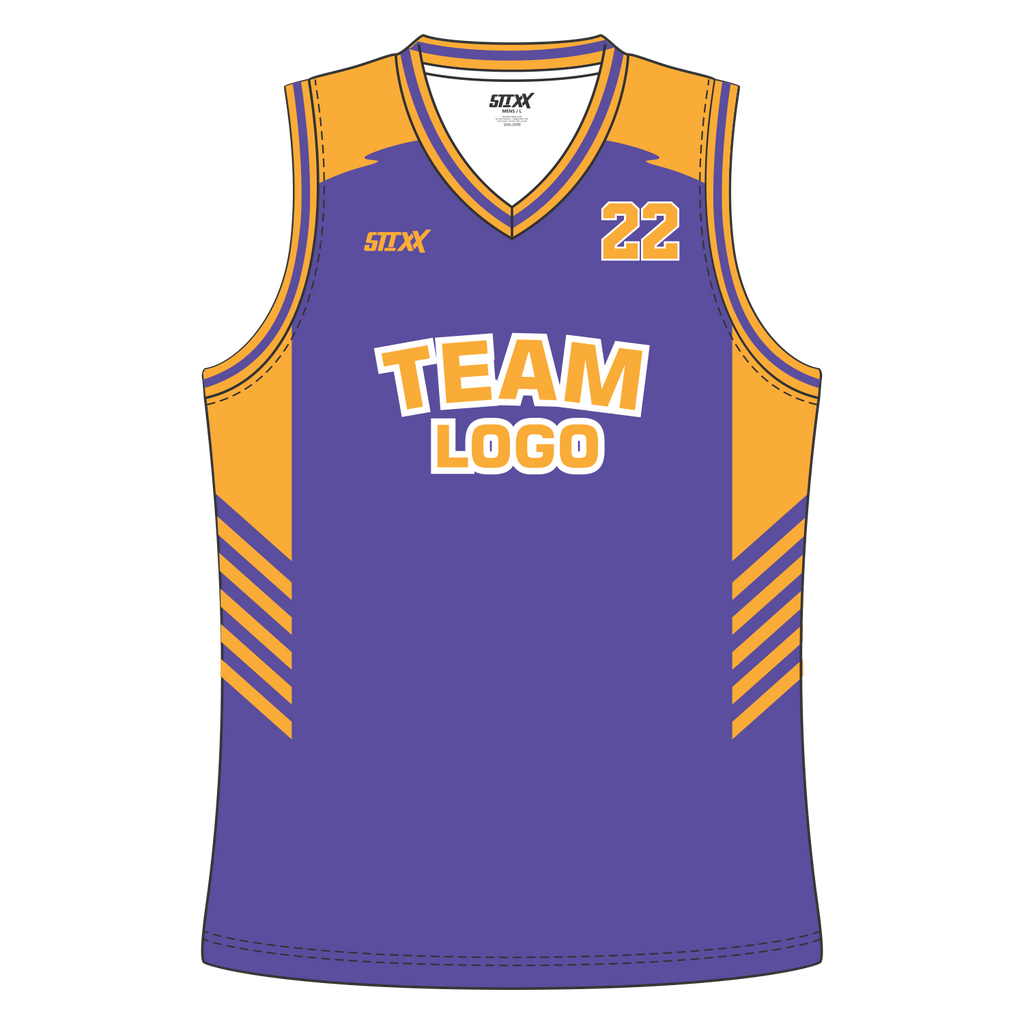 CUSTOM V-NECK BASKETBALL JERSEYS
