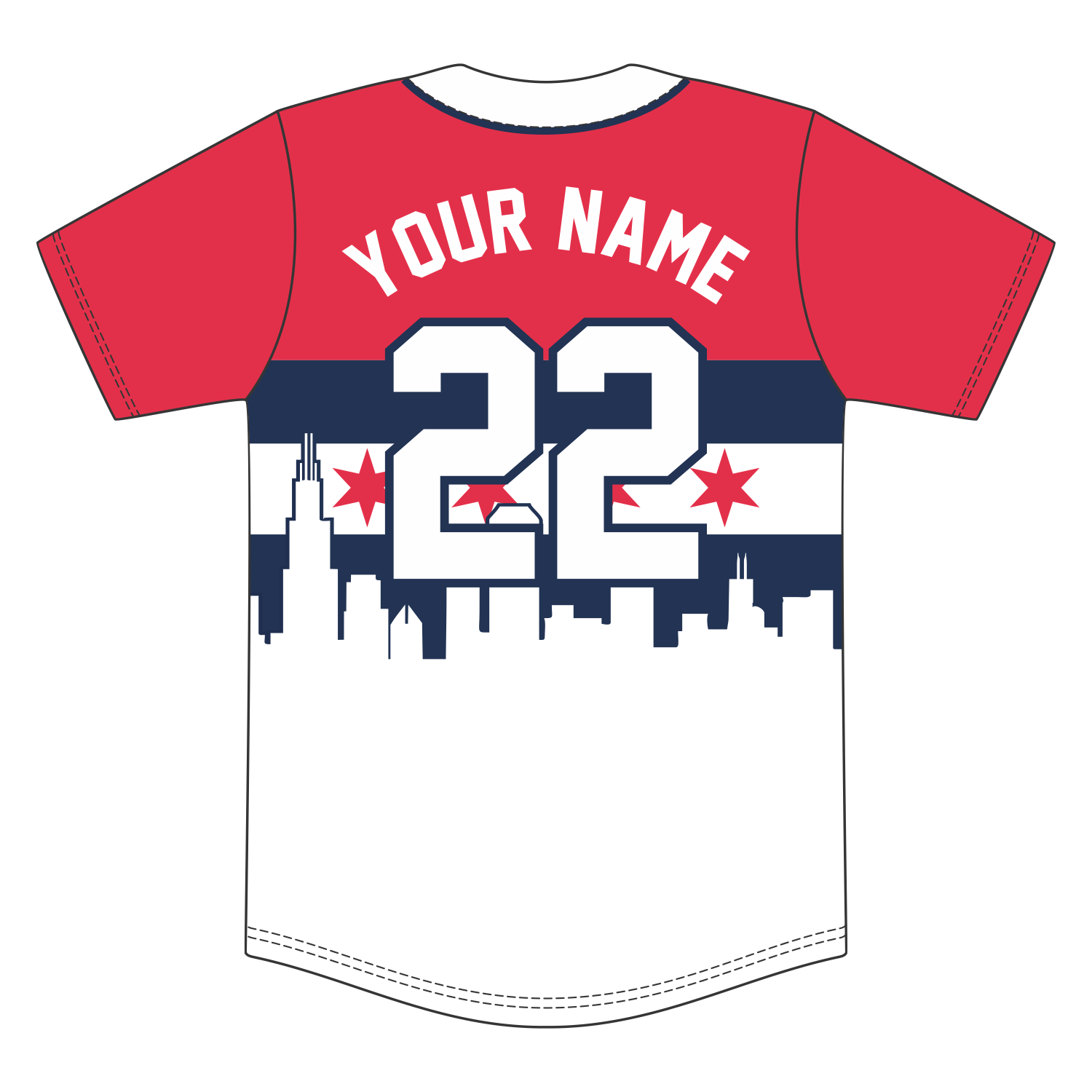 Custom Button-Down Baseball Jerseys