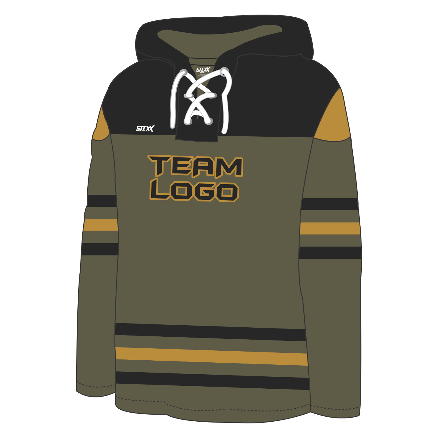 Custom Team ICE Hockey Hoodie