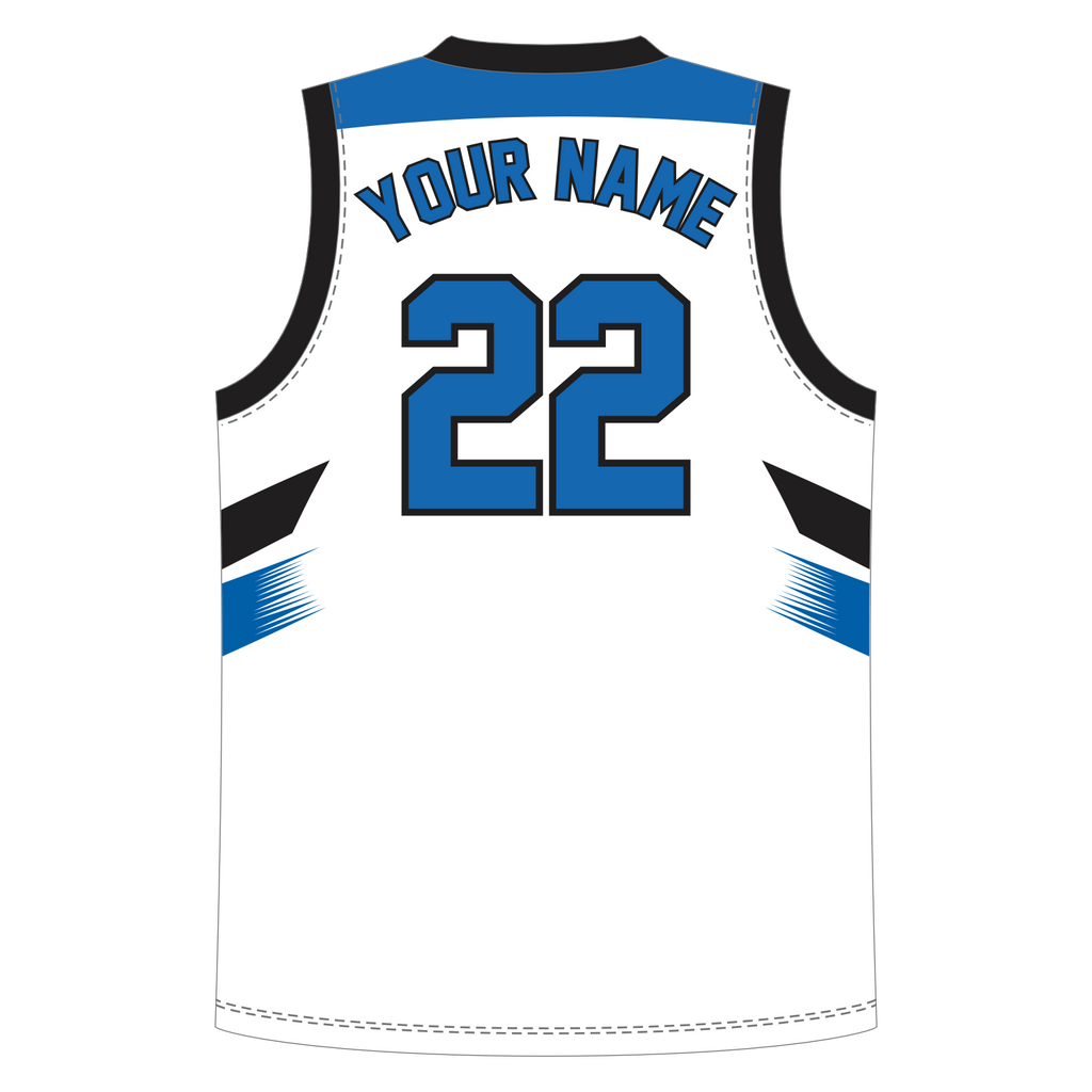 CUSTOM REVERSIBLE V-NECK BASKETBALL JERSEYS