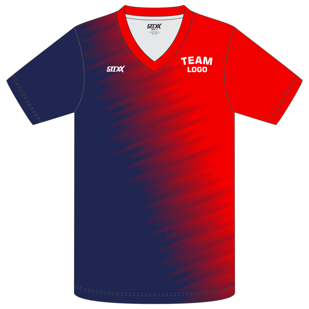 Custom Short‑Sleeve V‑Neck T‑Shirts