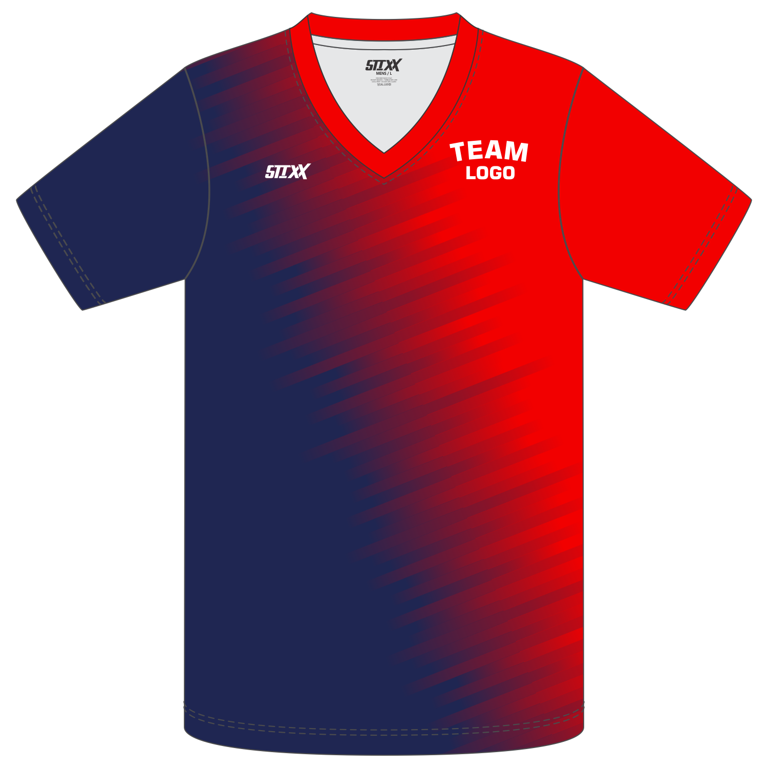 Custom Short‑Sleeve V‑Neck T‑Shirts
