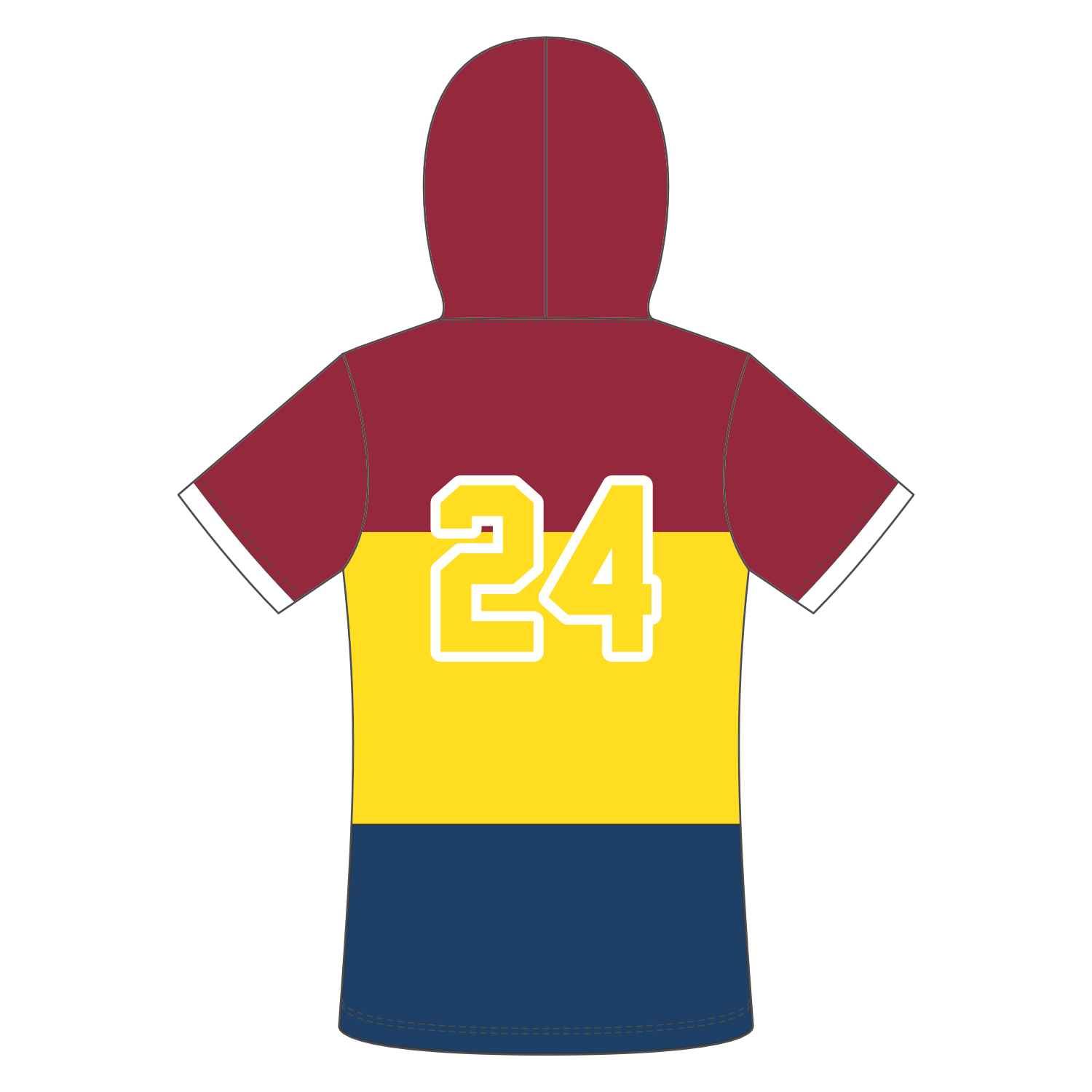 CUSTOM SHORT SLEEVE HOODIE SHOOTING SHIRTS