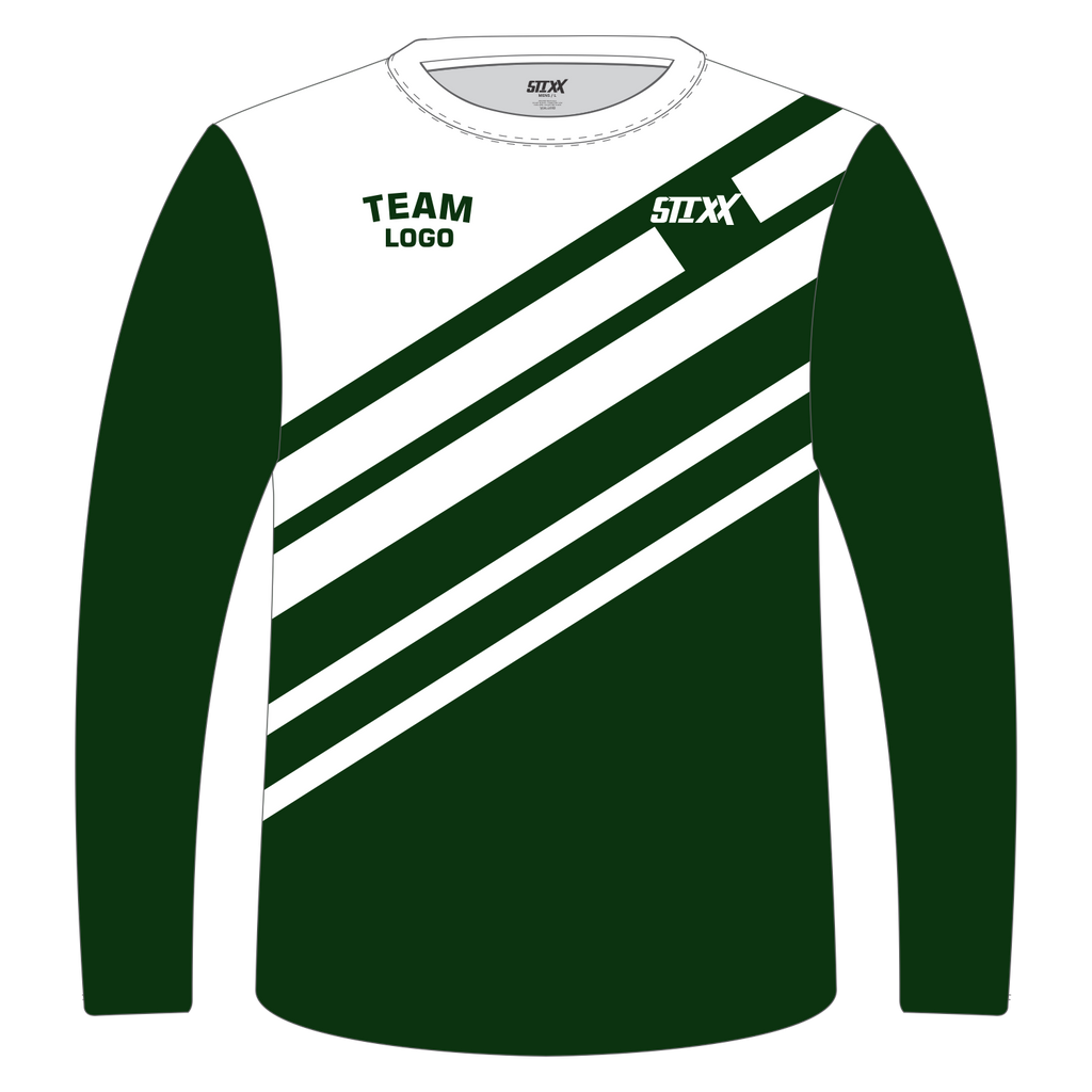 Custom Long‑Sleeve Crew Neck T‑Shirts