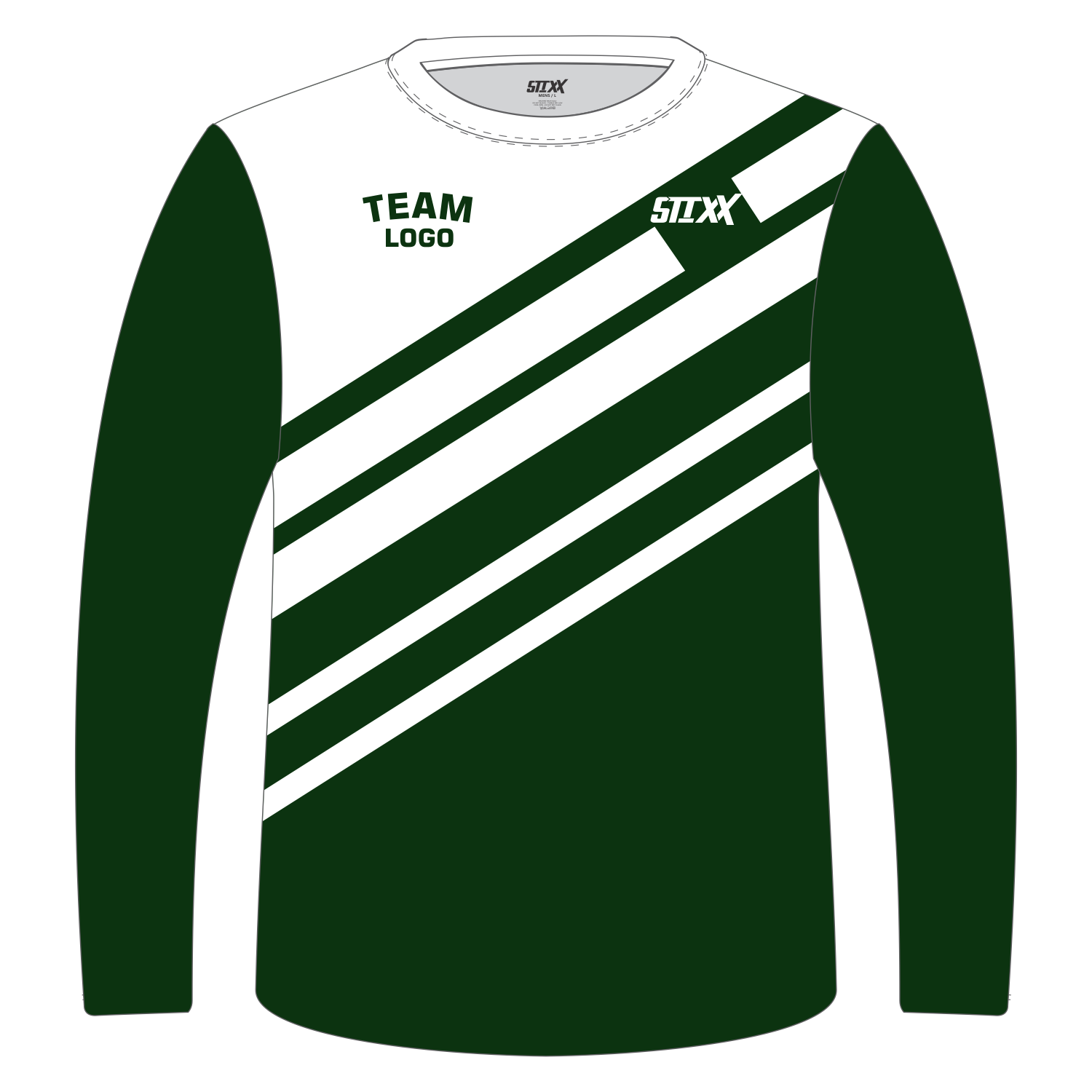 Custom Long‑Sleeve Crew Neck T‑Shirts