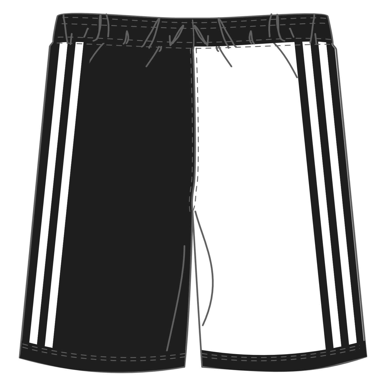 CUSTOM REVERSIBLE BASKETBALL SHORTS