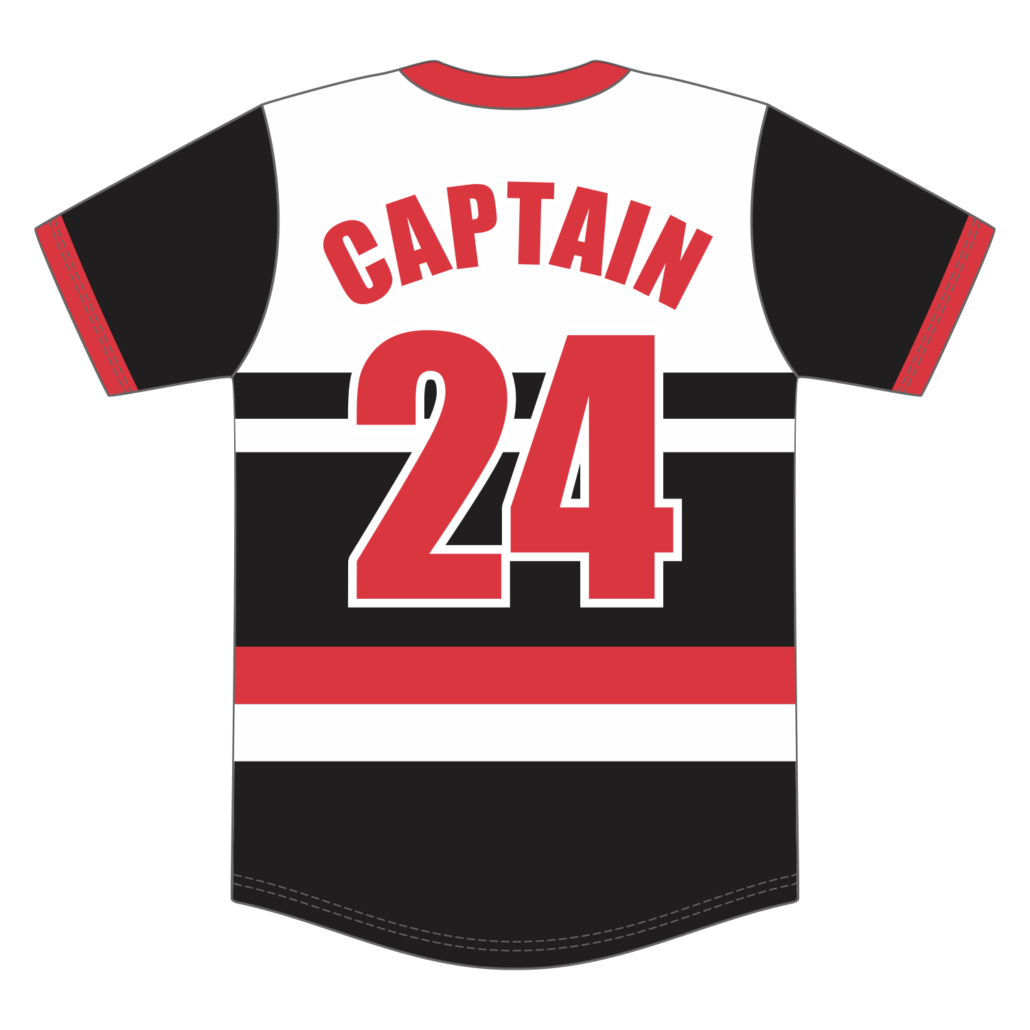 Custom 2-Button Baseball Jerseys