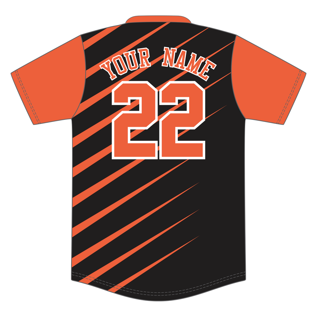 Custom V-Neck Baseball Jersey