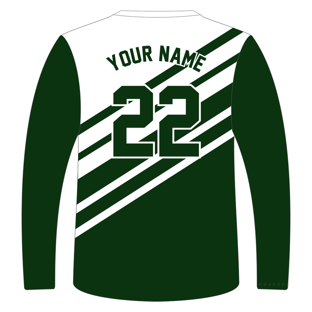 Custom Long‑Sleeve Crew Neck T‑Shirts