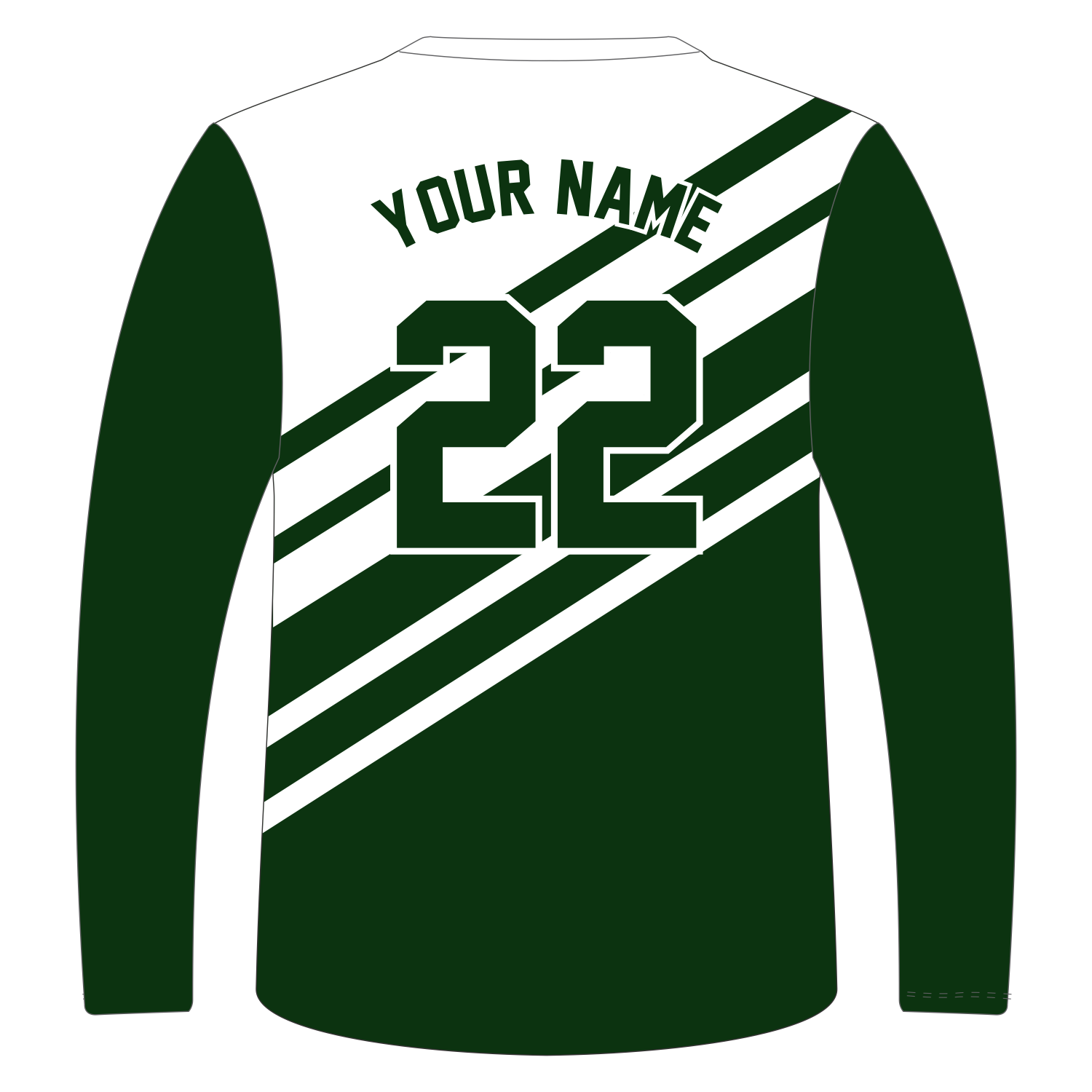 Custom Long‑Sleeve Crew Neck T‑Shirts