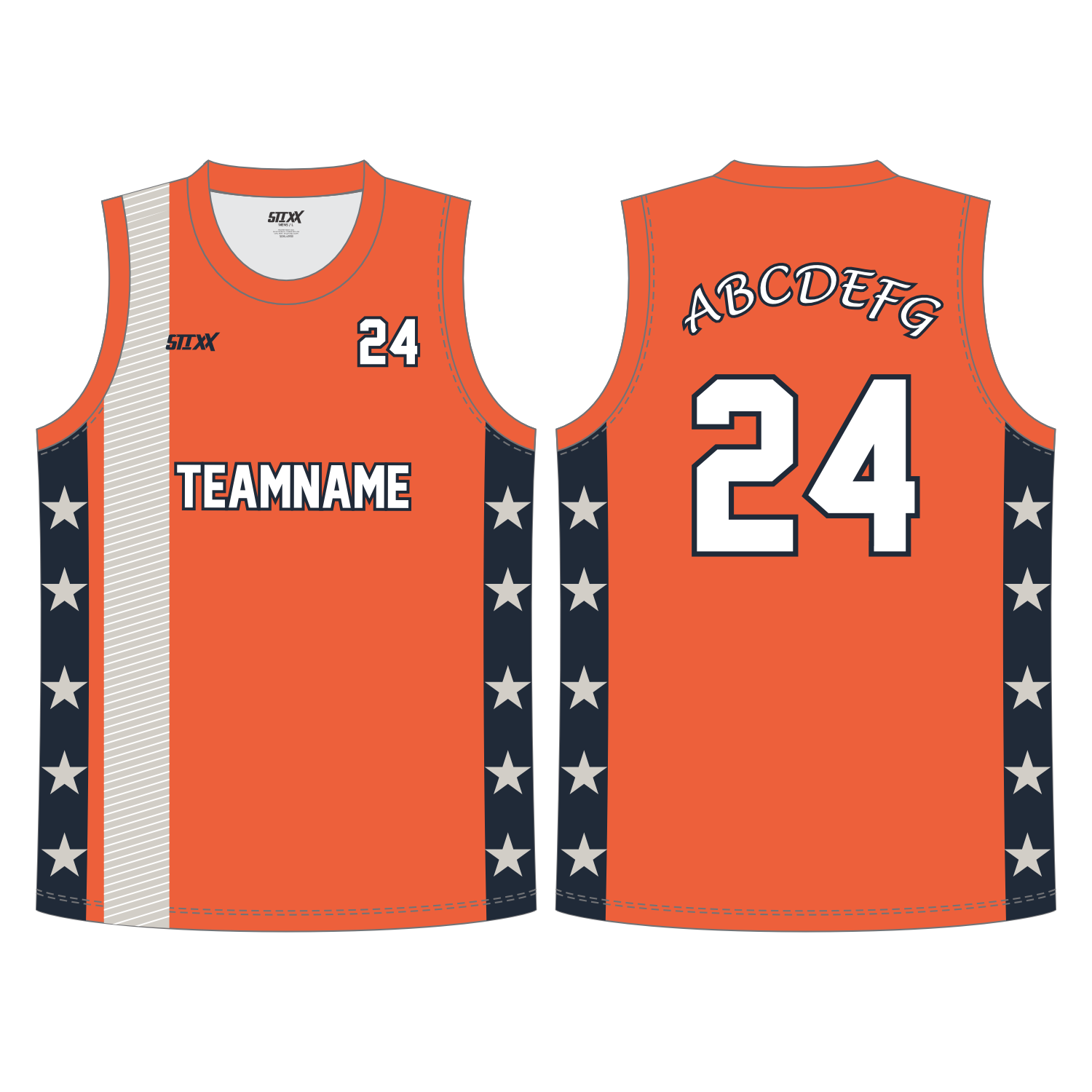 CUSTOM REVERSIBLE V-NECK BASKETBALL JERSEYS