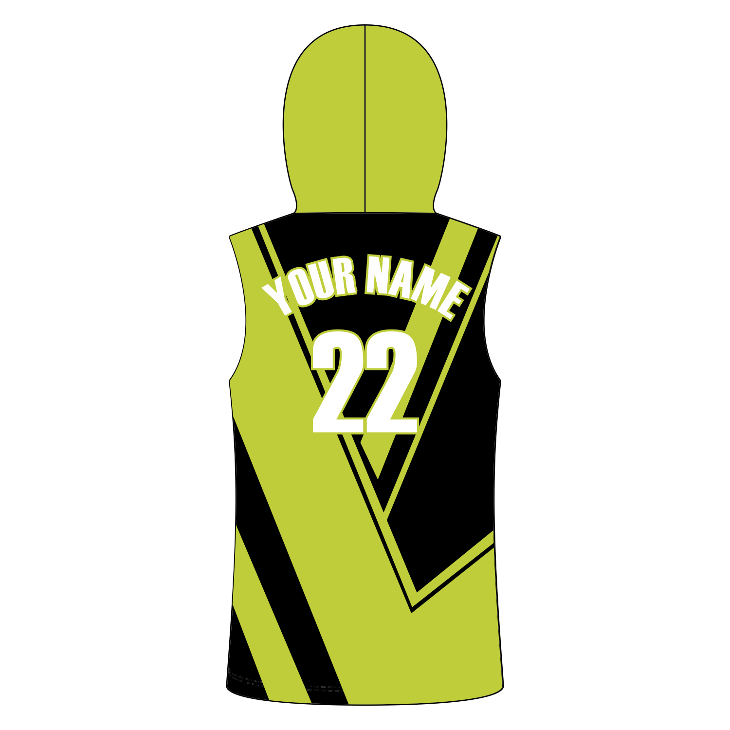 CUSTOM SLEEVELESS HOODIE SHOOTING SHIRTS