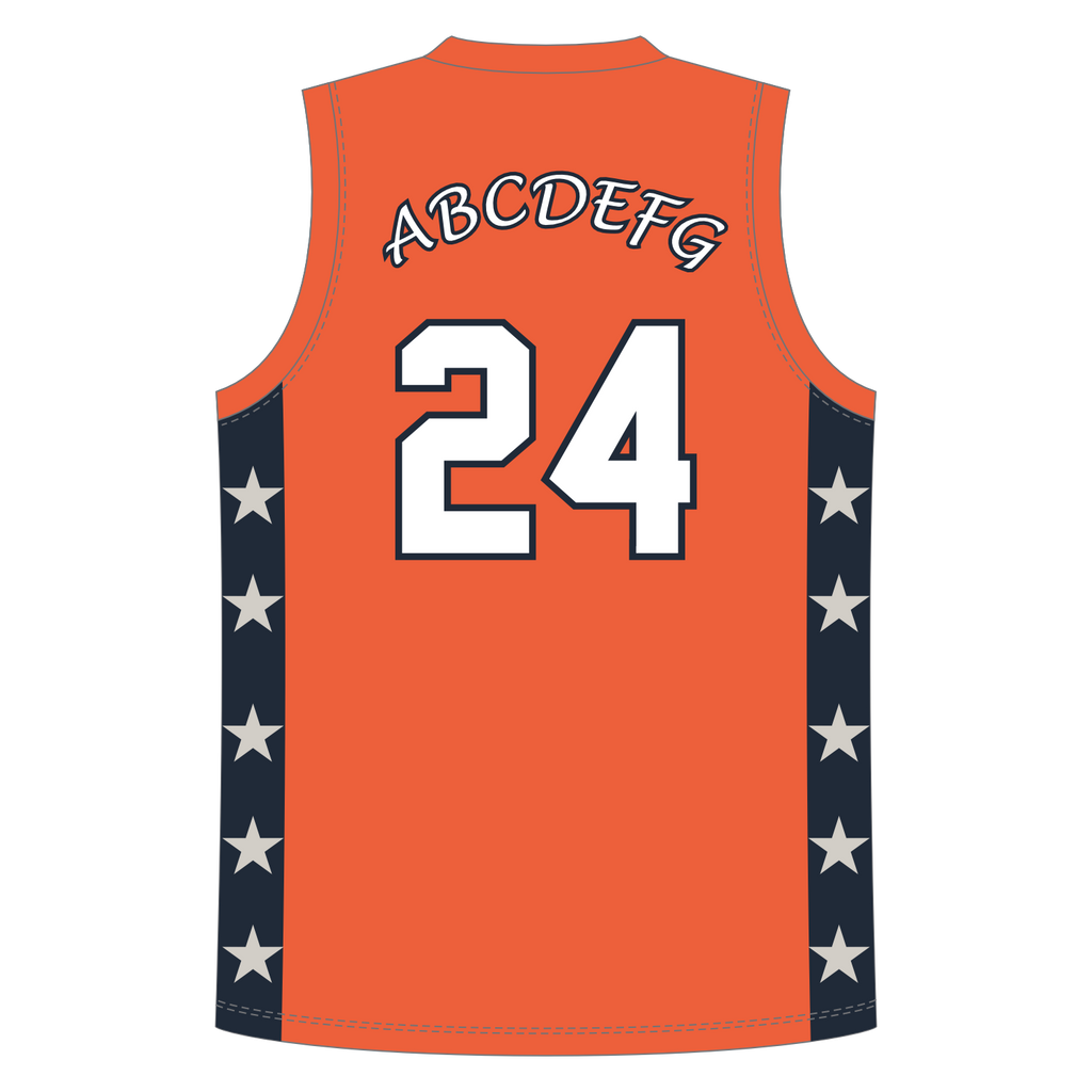 CUSTOM REVERSIBLE V-NECK BASKETBALL JERSEYS