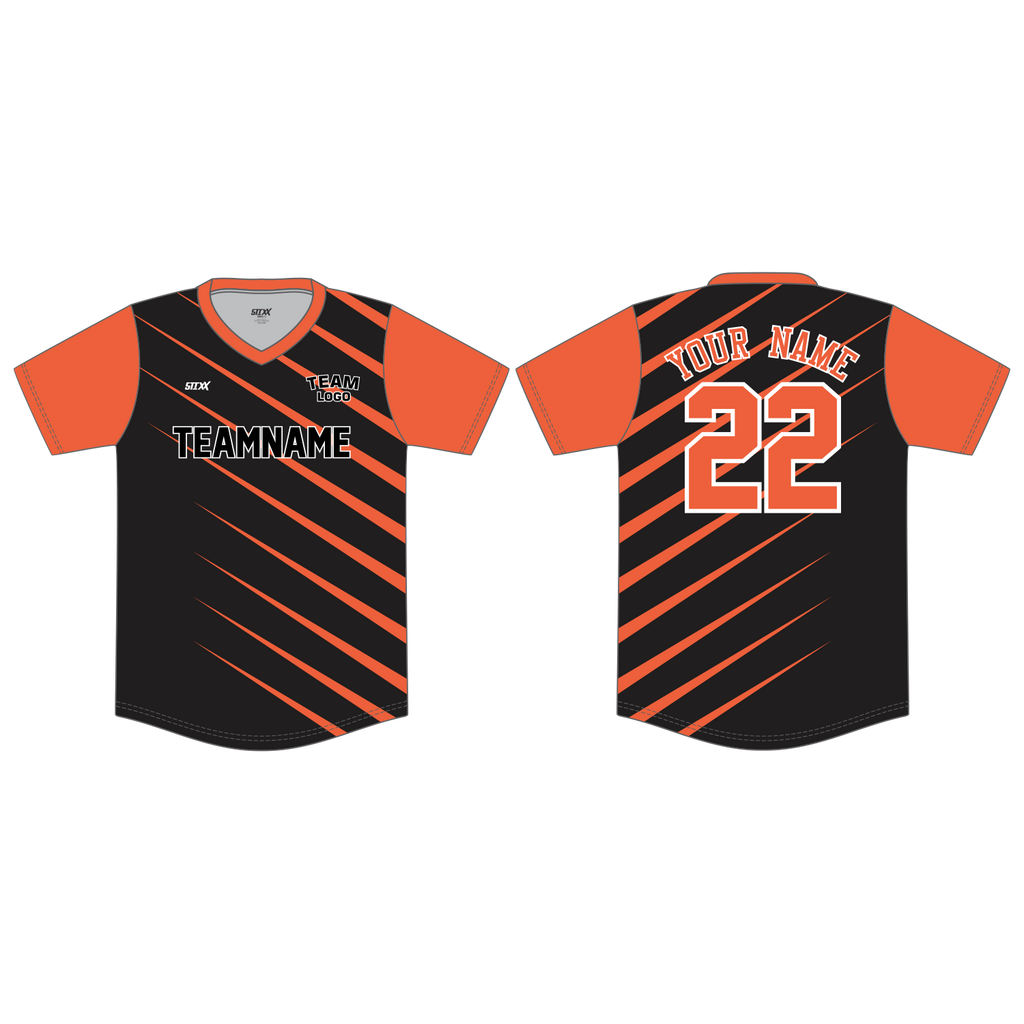 Custom V-Neck Baseball Jersey
