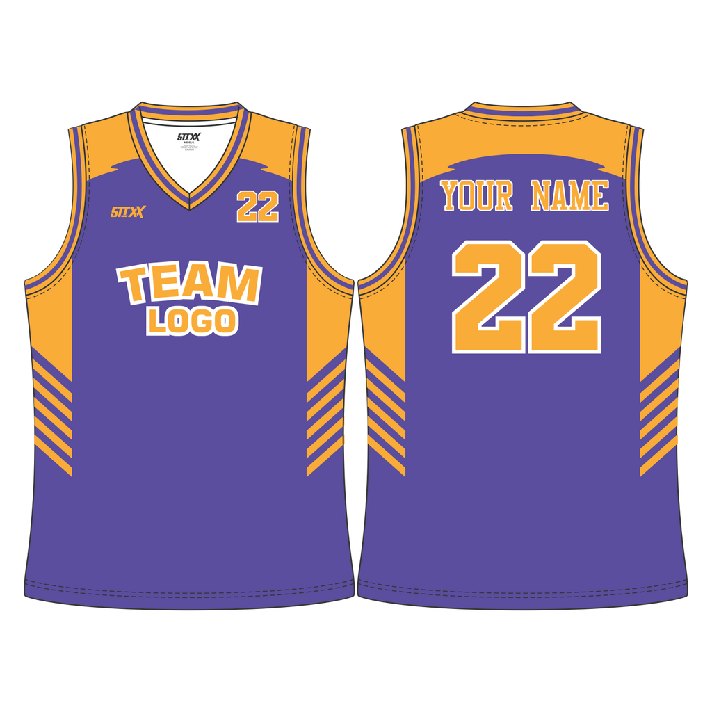 CUSTOM V-NECK BASKETBALL JERSEYS
